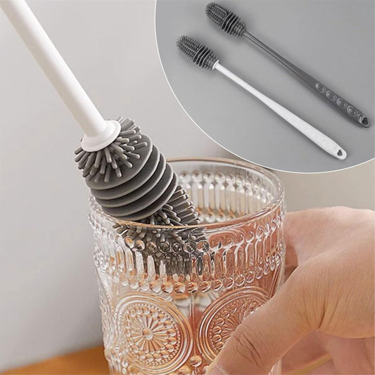 Ultra-Hygienic Silicone Bottle Brush