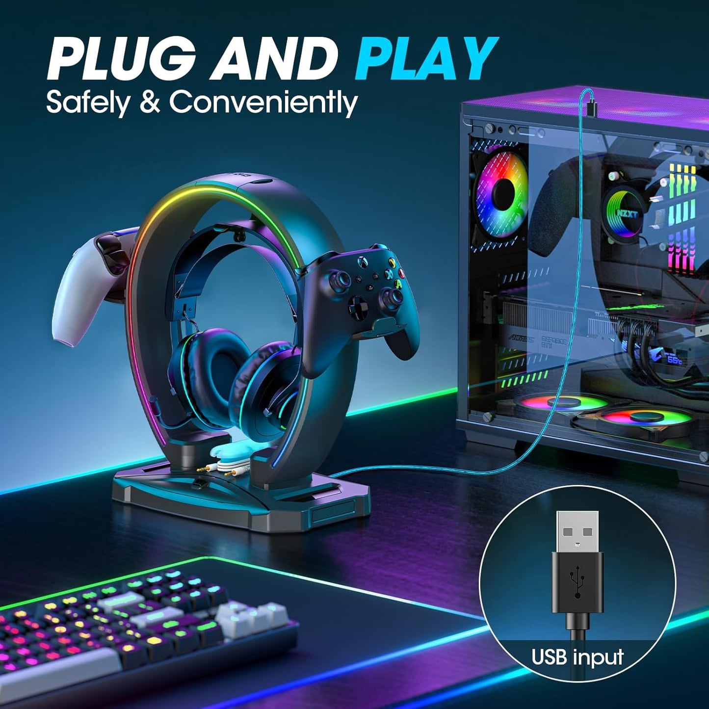 RGB Command Center Gaming Dock