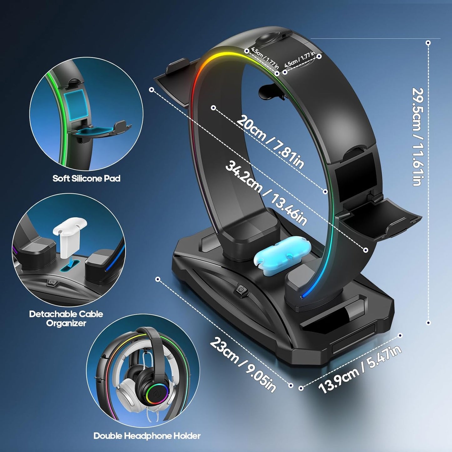 RGB Command Center Gaming Dock