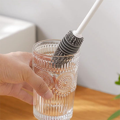 Ultra-Hygienic Silicone Bottle Brush